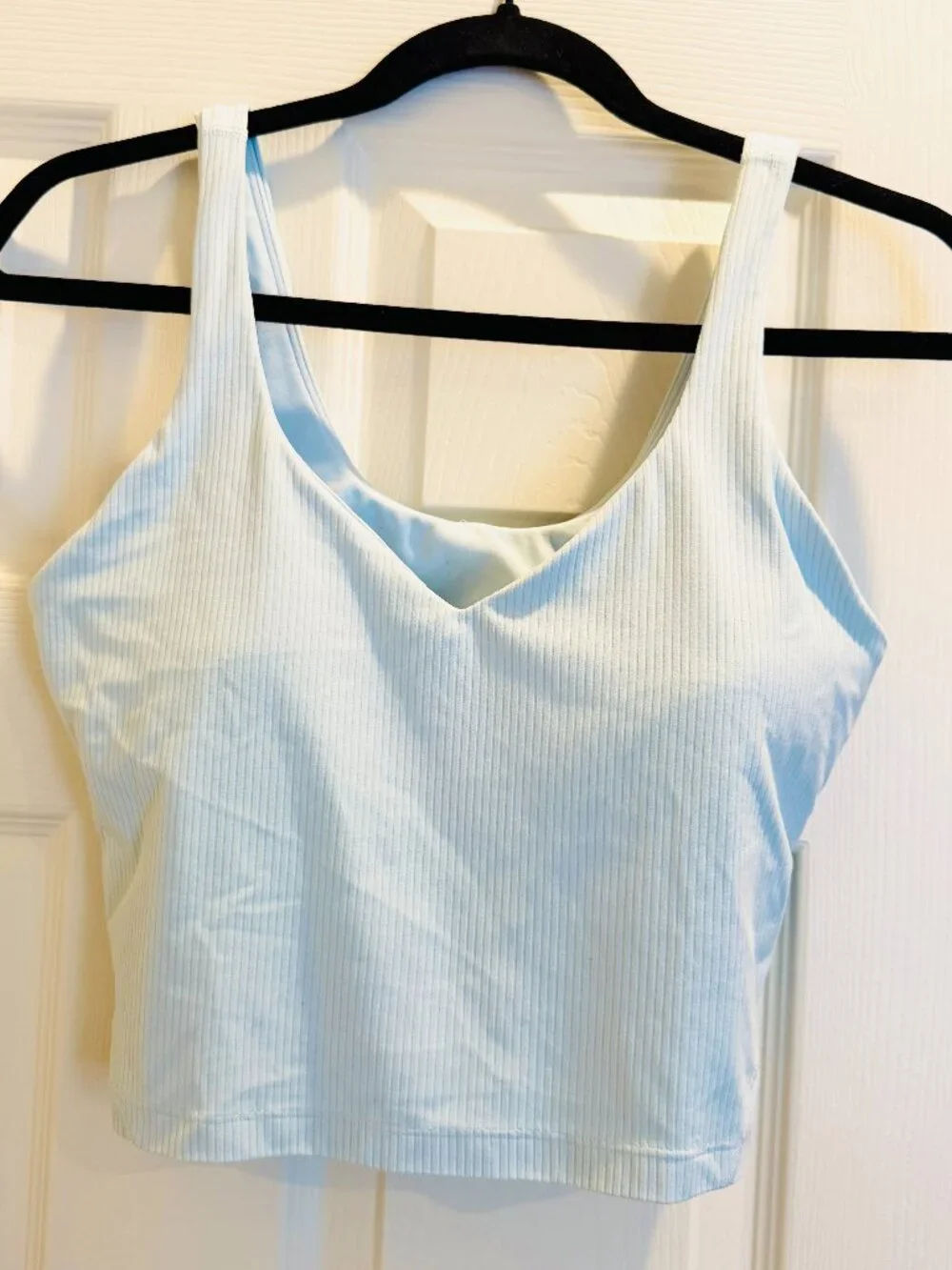 Lululemon Align light blue tank top